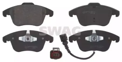 Комплект тормозных колодок, дисковый тормоз SWAG купить